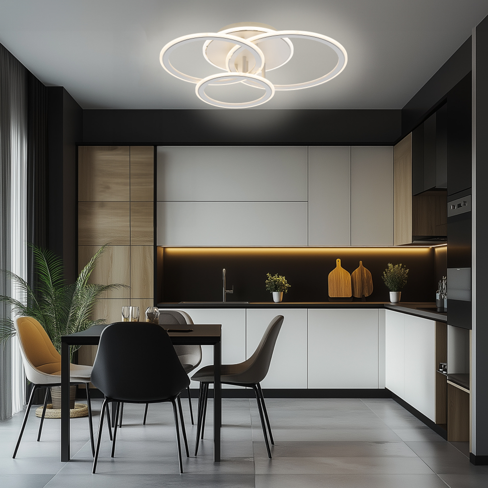 Citilux Тринити CL238130 Люстра светодиодная с пультом