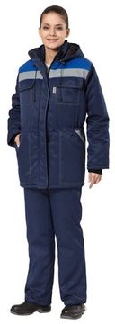 Костюм зимний женский "Легион" брюки (синий/василек)