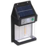 Фонарь садовый «Волшебство ночи» 16*10*4,5 см, на солнечной батарее (свеч., теплый белый) 1 LED, 3 реж., датчик движ.