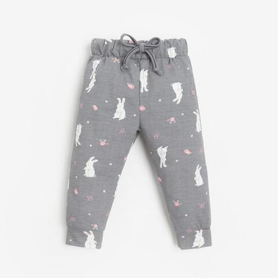 Ползунки-штанишки "Princess", рост 80-86 см, серый 7711182 (Крошка Я)