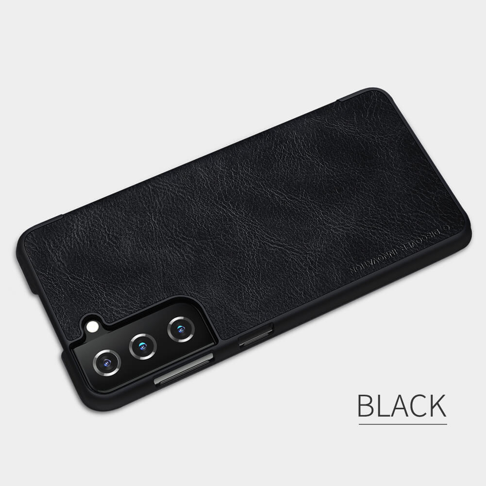 Кожаный чехол-книжка Nillkin Leather Qin для Samsung Galaxy S21