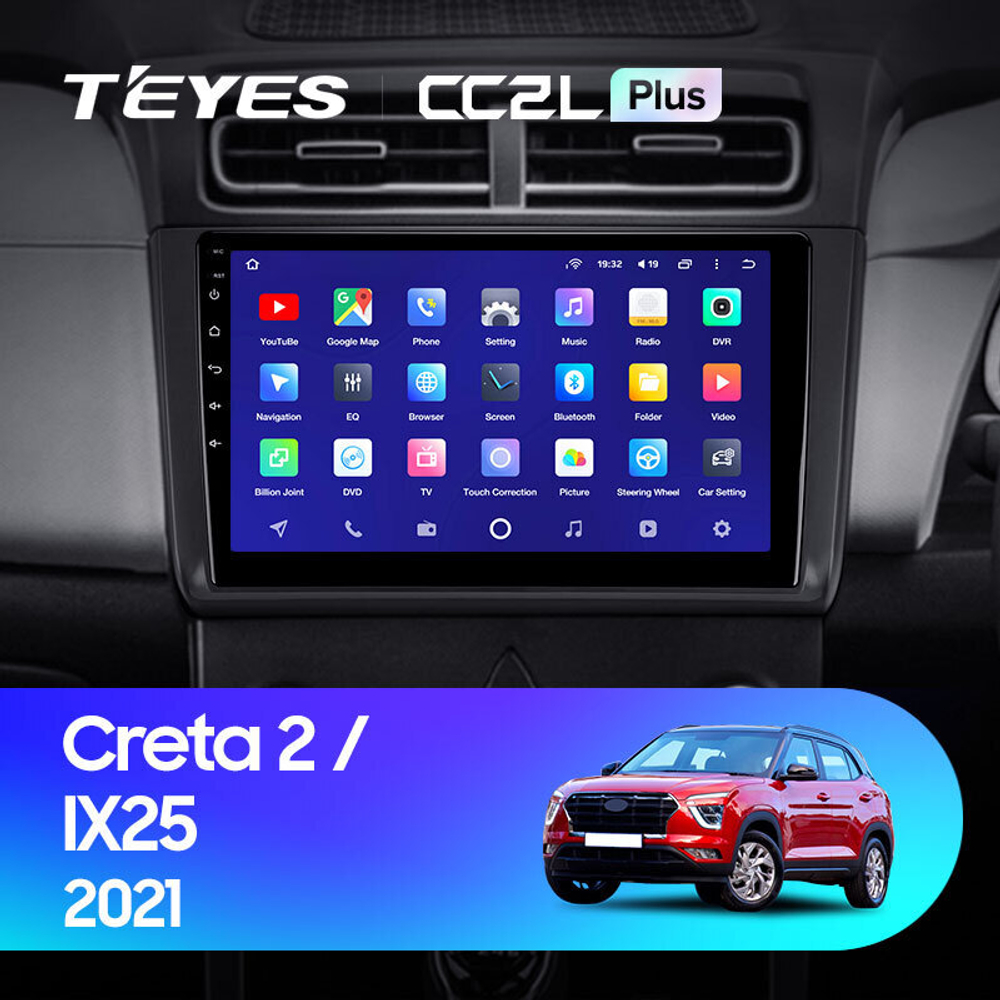 Teyes CC2L Plus 10" для Hyundai Creta 2020-2021