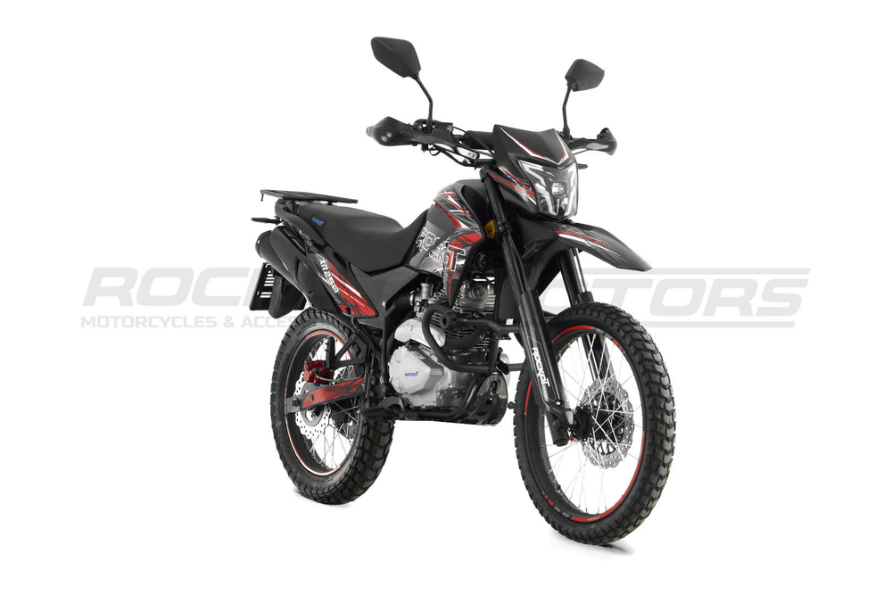 Мотоцикл эндуро ROCKOT XR250 (черный/красный)