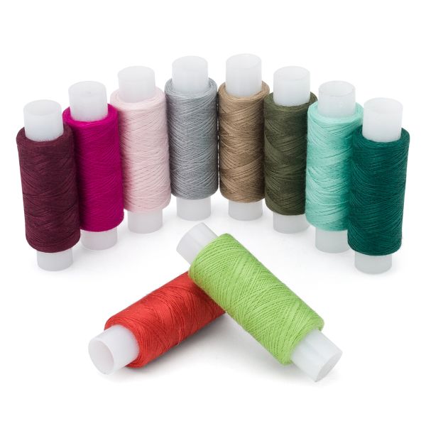 Швейные нитки (набор) 50/2, 200м, ассорти №185, 10 кат., Astra&Craft