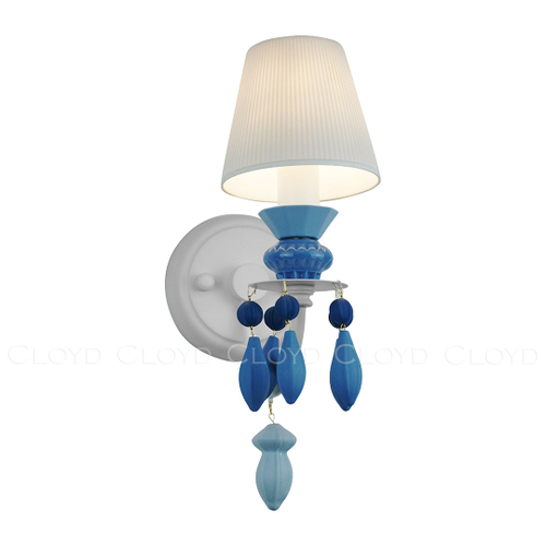 Бра Cloyd LOTTIE-D W1 - голубая керамика (арт.20412)