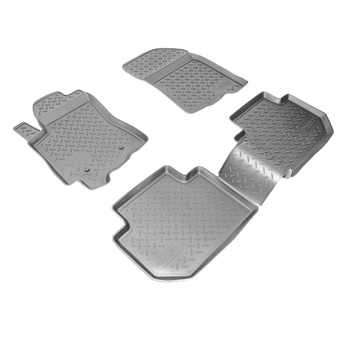 Ковры в салон Norplast/Unidec для Subaru Tribeca (2007-)Полиуретан,Серый, арт.NPL-Po-84-70-G