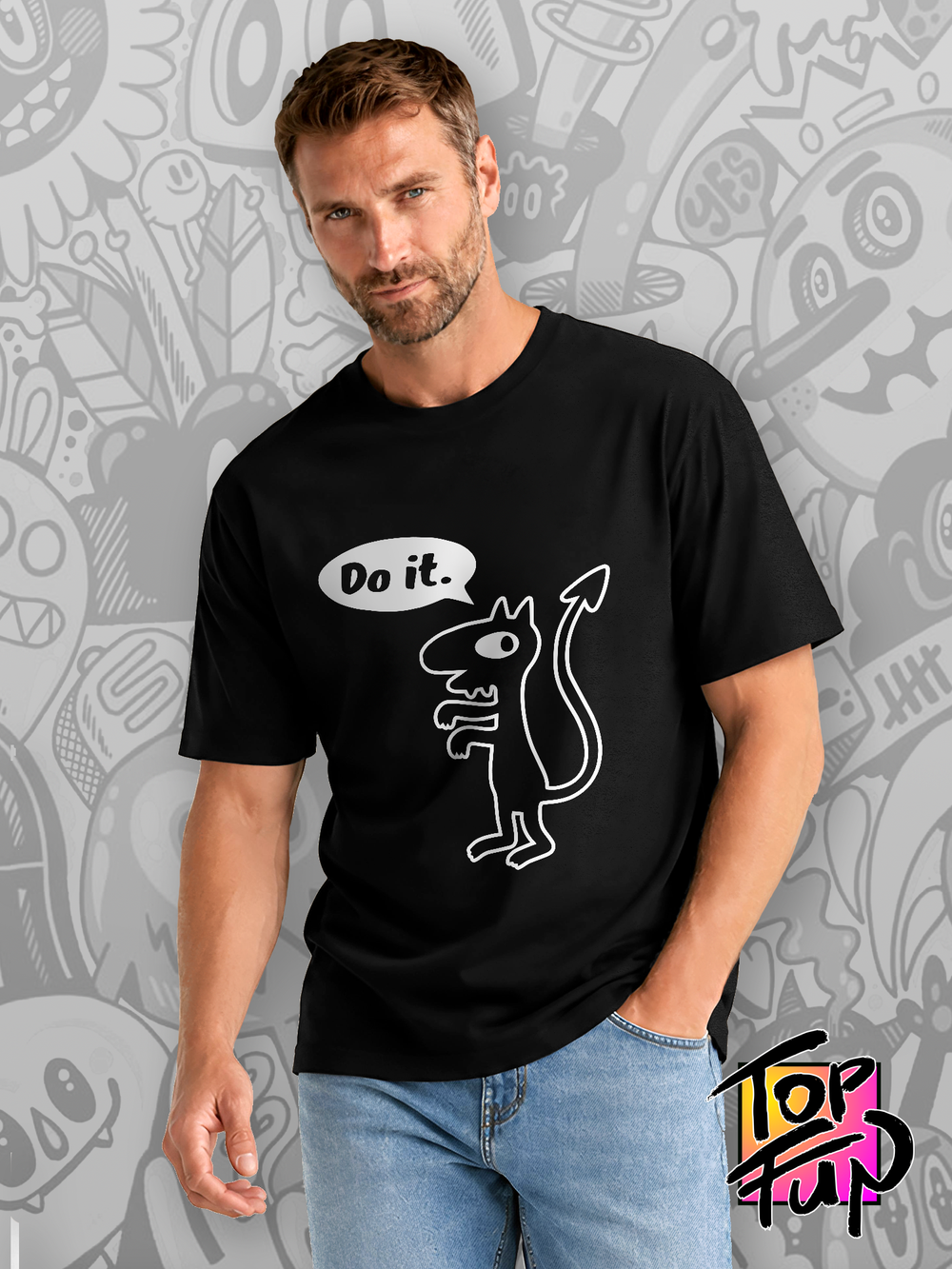 Футболка Do it devil