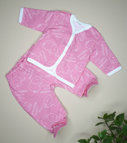 Комплект Мой милый слоник (розовый)