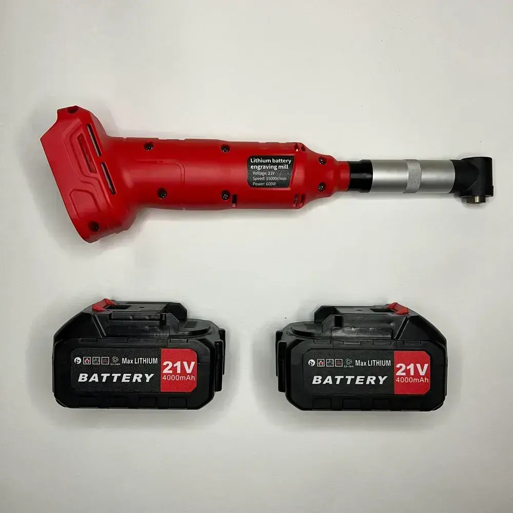 Аккумуляторный угловой гравер бормашина с усиленным валом и регулировкой оборотов