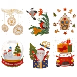 Кружка для бульона 625мл «Новогодний микс» 6 видов D55303/12