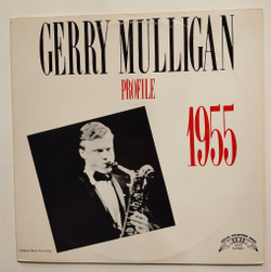 Винтажная виниловая пластинка LP Gerry Mulligan Profile 1955 (USA 1974)