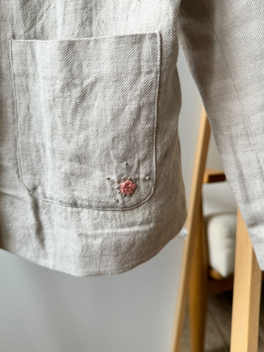 Жакет из хлопка и льна Bonpoint, 116