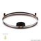 Потолочный светодиодный светильник Crystal Lux Fernando PL72W Led Coffee/Black