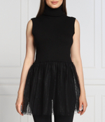 гольф Red Valentino - черный(1R3KM01F6KE)