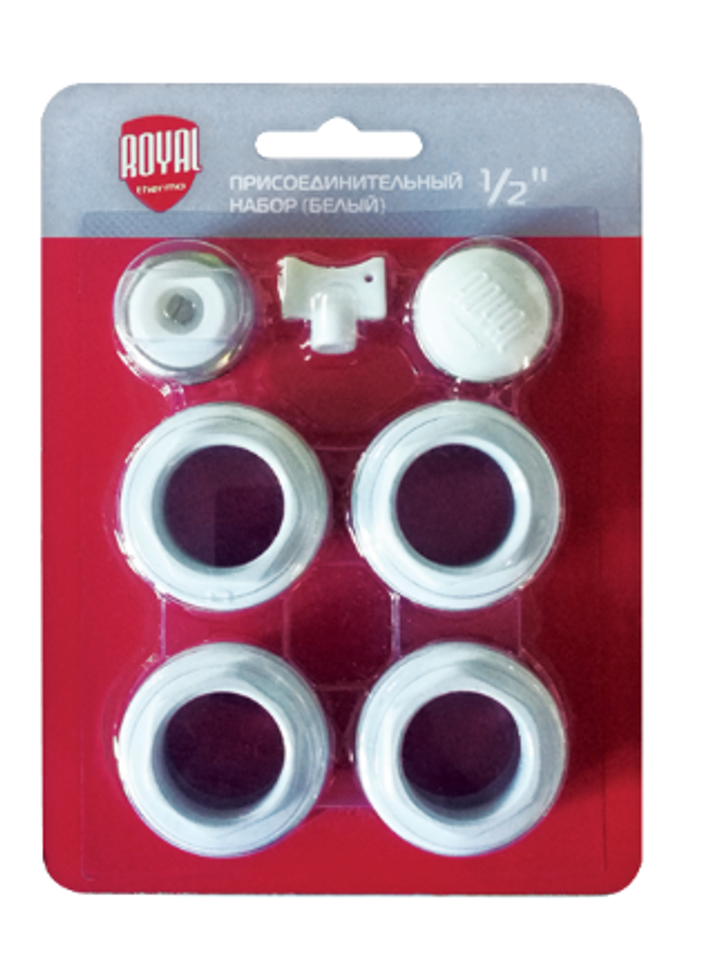 Набор присоединительный Royal Thermo 1/2'' white