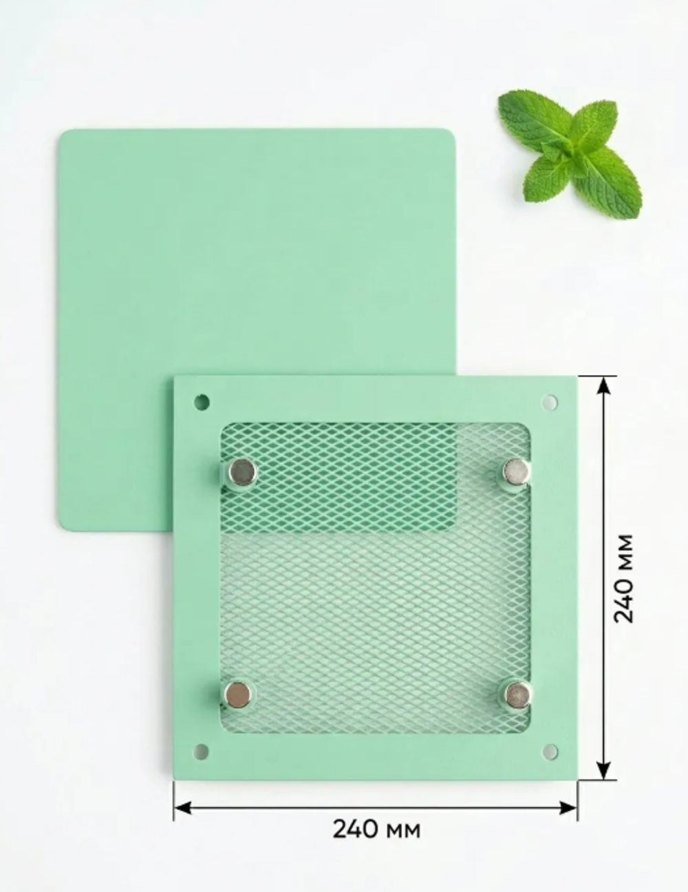 Вентиляционная решетка РД 250х250 Мята