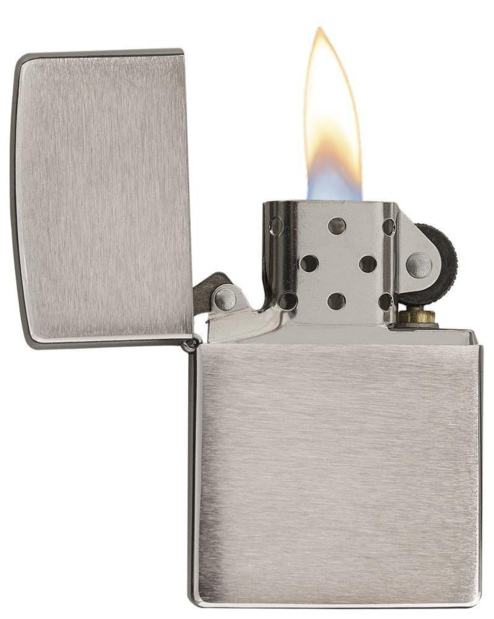 Зажигалка 200 Zippo Classic Brushed Chrome