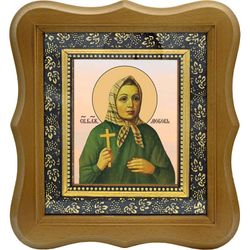 Любовь Рязанская Святая блаженная. Икона на холсте.