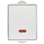 Выключатель проходной 1-кл. ОП Форс IP54 ВС20-1-1-ФБ с индикацией бел. IEK EVS11-K01-10-54-DC