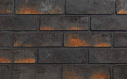 Облицовочная плитка Wandermode Armschwung Schwarzes Feuer AP090NF, 240х71 мм