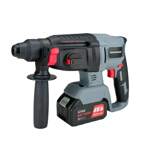 Перфоратор беcщеточ. аккум ProfiPower MKDHR-18V
