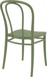 Стул пластиковый Siesta Contract Victor, оливковый