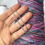 Caliza - Italy Stock- 75% шерсть, 25% п/а; 420м/100гр., мультиколор сиреневый, MP