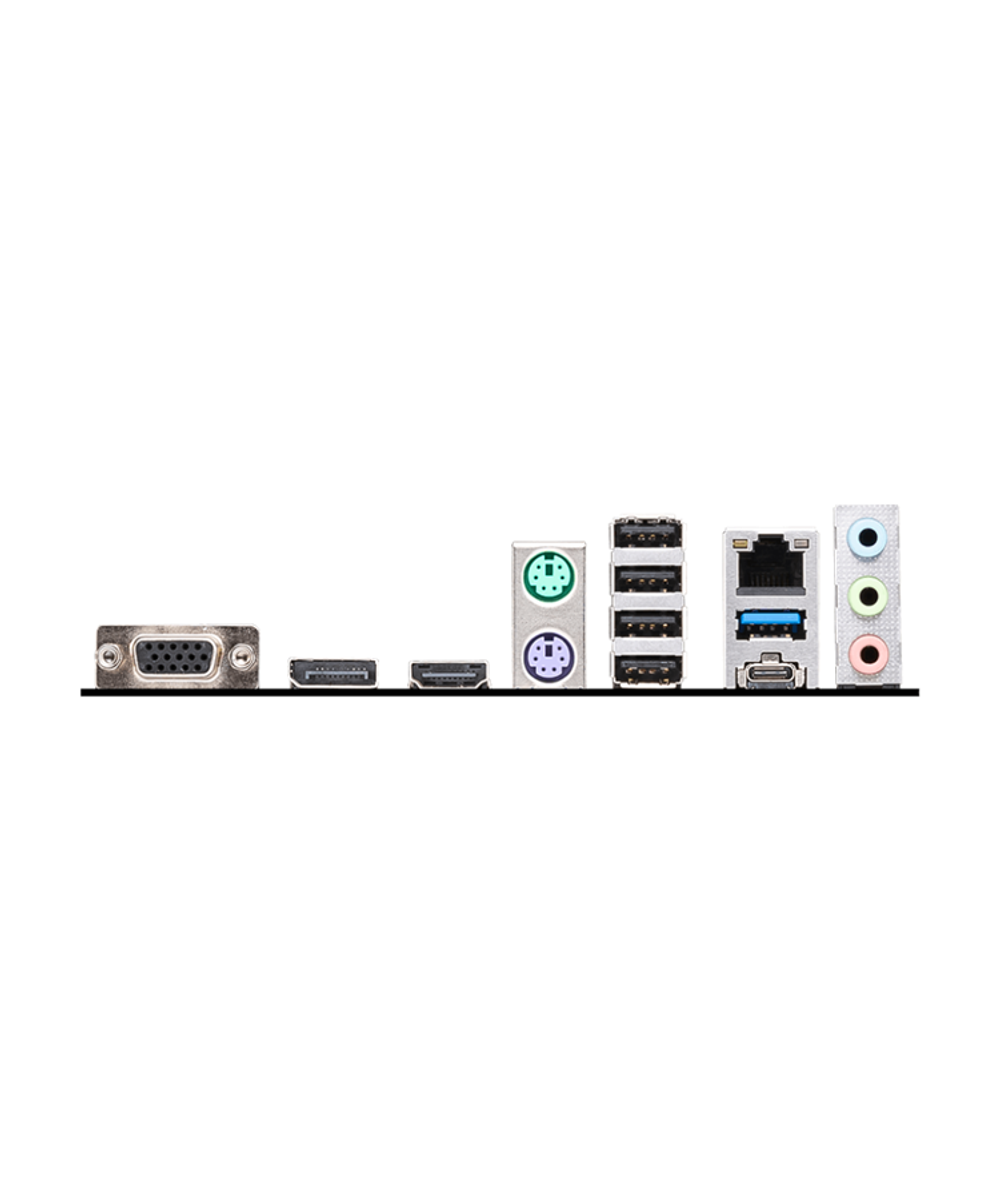 MSI PRO B760M-P DDR4 s1700, Intel B760, 4xDDR4, PCI-Ex16, 4SATA3, 7.1-ch, GLAN, 3 USB 3.2, 1 USB Type-C, VGA, HDMI, DP, mATX, RTL