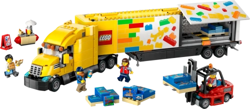 Конструктор LEGO City 60440 Желтый грузовик для доставки
