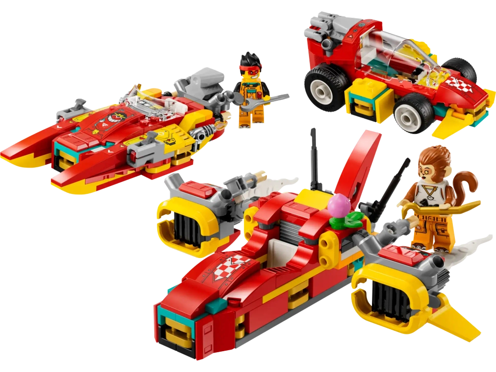 Конструктор LEGO Monkie Kid 80050 Creative Vehicles