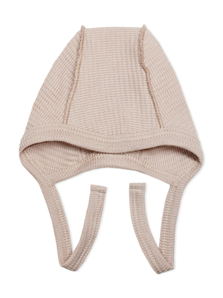 Чепчик Швы наружу Вафля Светлый кофе RinaAmari