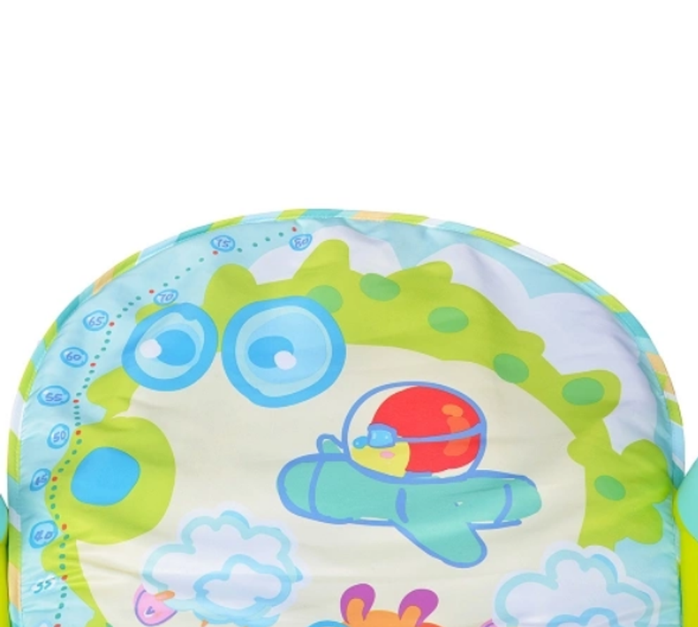 Игровой развивающий коврик для малышей Small Garden арт. 8869B, голубой