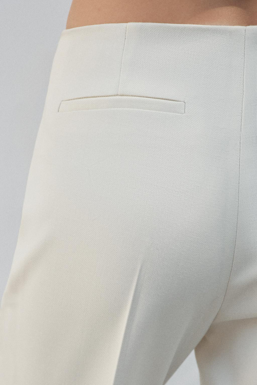 Брюки flared со стрелками — zw collection