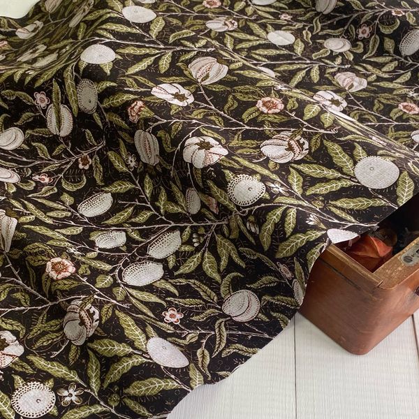 У. МОРРИС - ФРУКТ #2, отрез 70 см 100% хлопок Handmade Fabrics 4