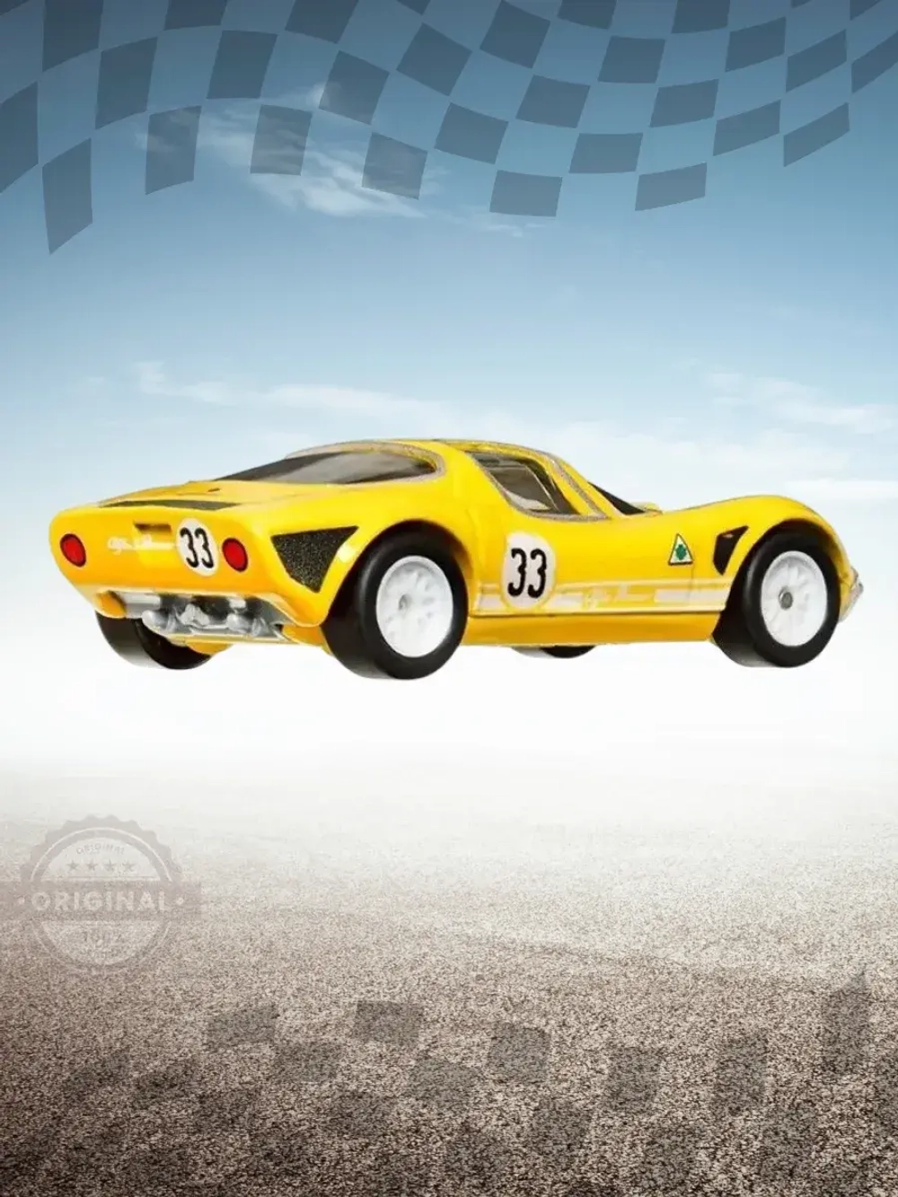 Машинка Хот Вилс Премиум Alfa Romeo 33 FPY86 HCJ91