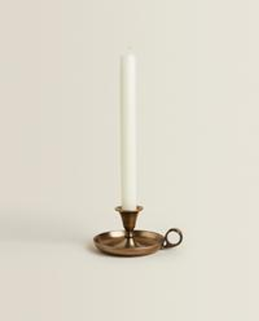 Подсвечник Zara Home, 6.5х13.5х11 см, золотой, 9398/468