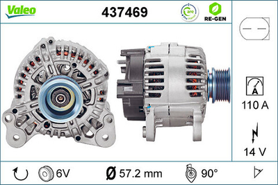 VALEO - 437469-VAL - Alternator