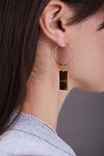 Подвеска карта таро Влюбленные малая позолота La Lune