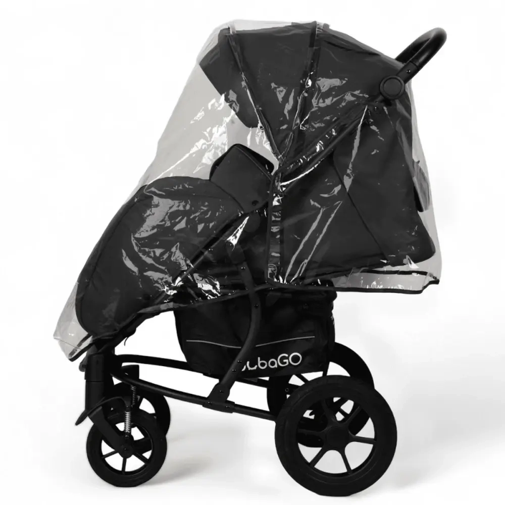 Коляска детская прогулочная Bubago арт.BG 129-2 MODEL ONE цвет черный