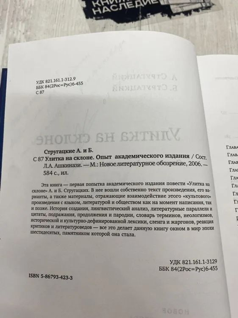 Улитка на склоне. Опыт академического издания