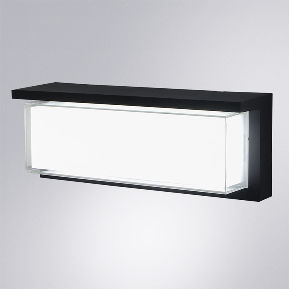 Светильник уличный настенный IP65 FERRO LED прямоугольный 24Вт