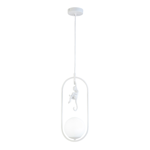 SLE115123-01 Подвес Белый/Белый E27 1*60W TENATO