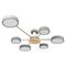 Потолочная светодиодная люстра Loft IT Sunrise 10316/6 Grey