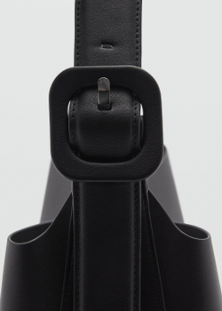 Сумка-ведро с пряжкой