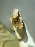 Женские летние мюли из натуральной кожи