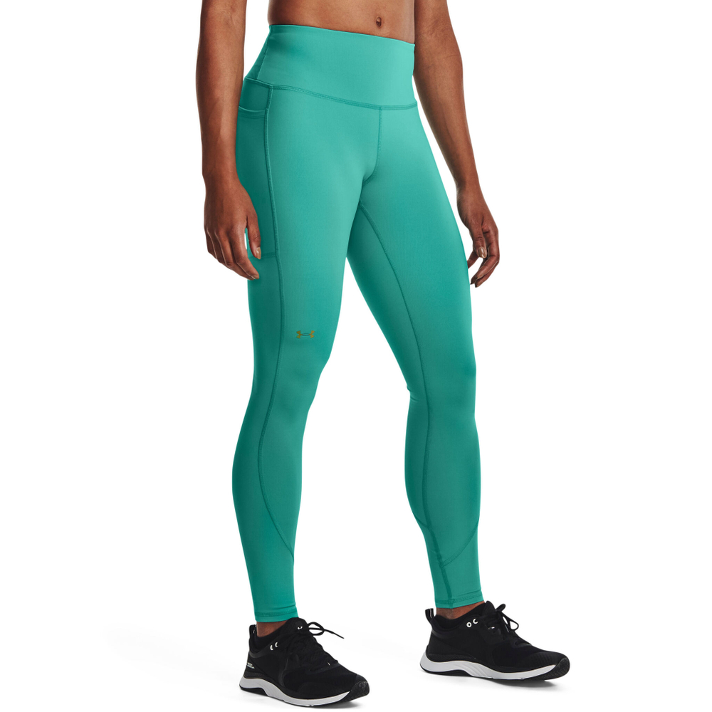 Женские теннисные брюки Under Armour Rush Tight Women - Turquoise
