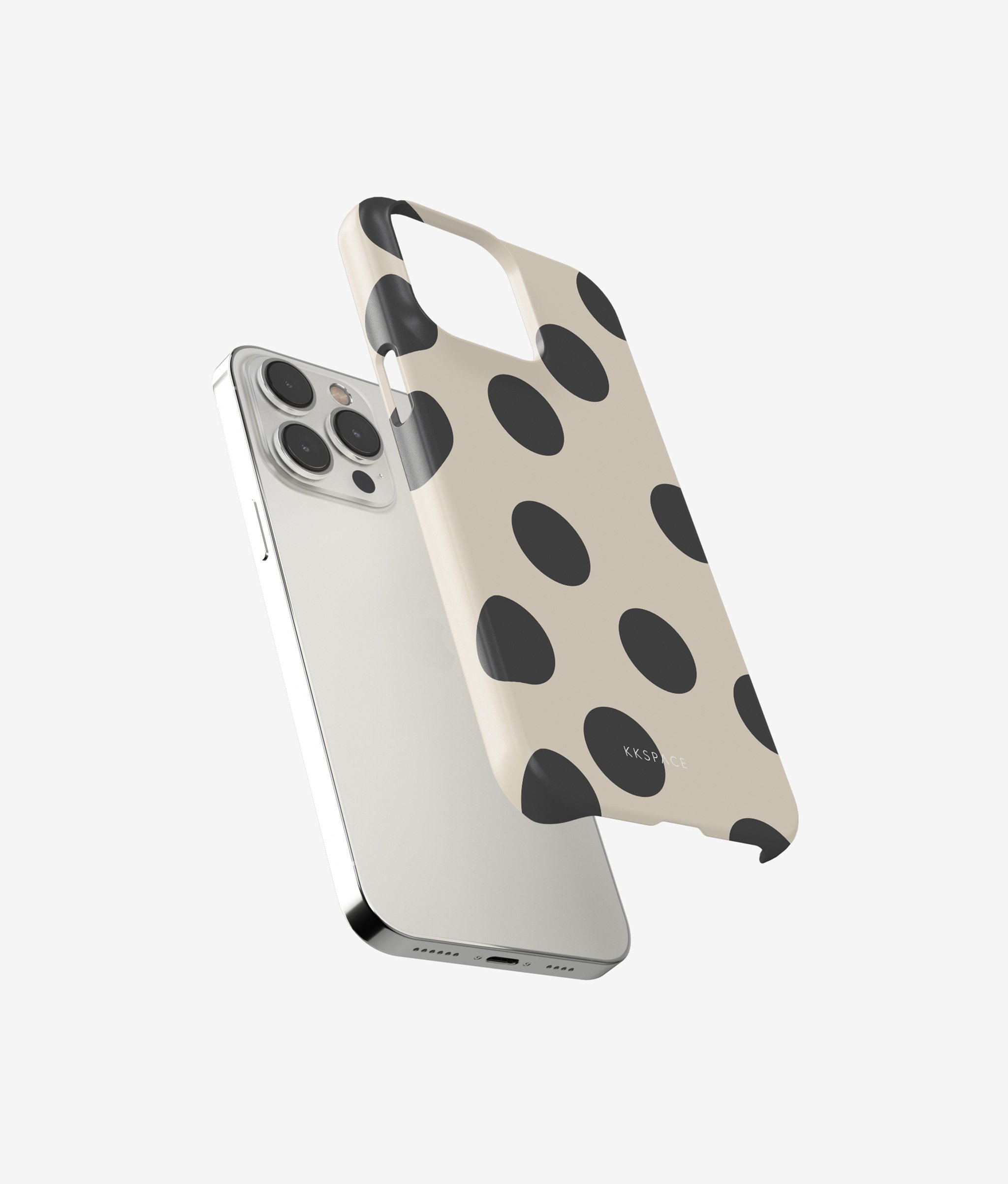 Чехол SPOTTY (черный) для iPhone