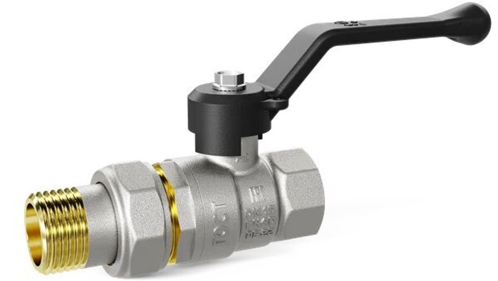 Кран шар 1" ду25мм с американкой Кран шар 1" ду25мм с американкой