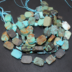 Бирюза Натуральная срез 15мм