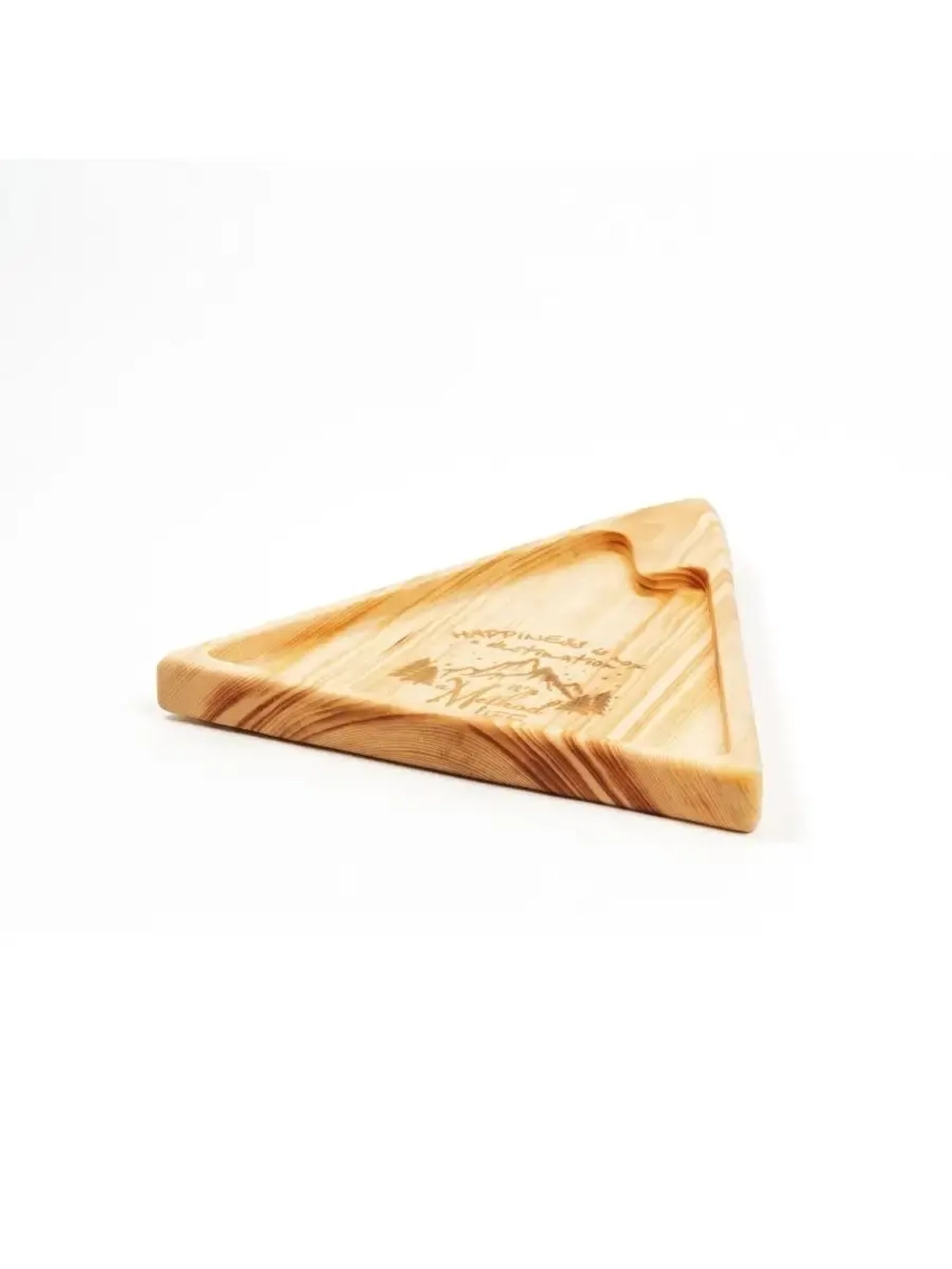 Менажница "Горы" из древесины кедра